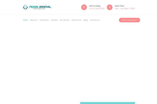 ProDent theme site design template sample