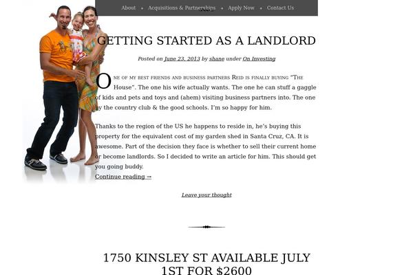 Book Lite theme site design template sample