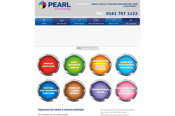 Photoria theme site design template sample