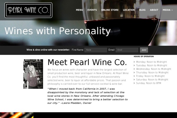 Mana theme site design template sample