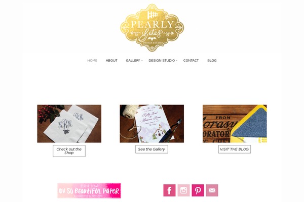 Geraldine theme site design template sample