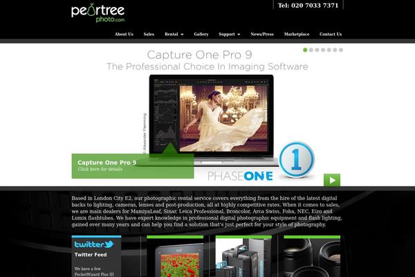 Honeypot theme site design template sample