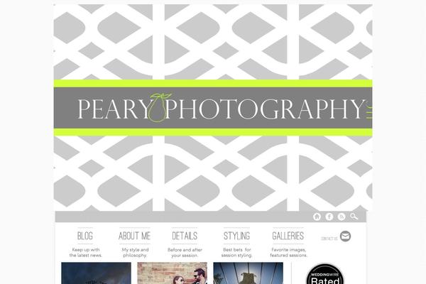 Prophoto4 theme site design template sample