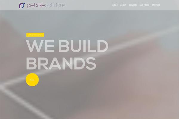 pebblesolutions.co.in site used Pebble