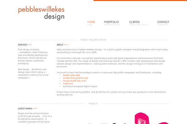 Cherry theme site design template sample