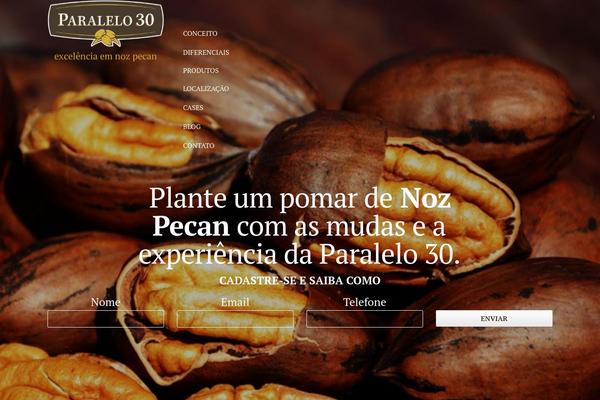 Grau theme site design template sample