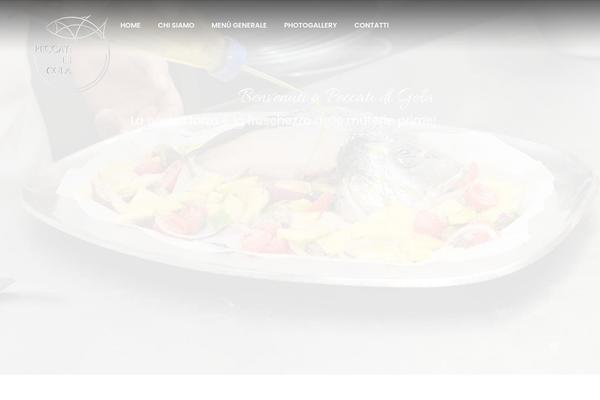 Resto theme site design template sample