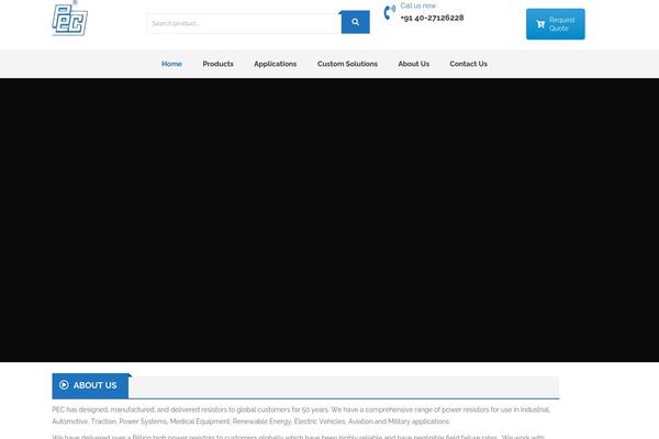 Caden theme site design template sample