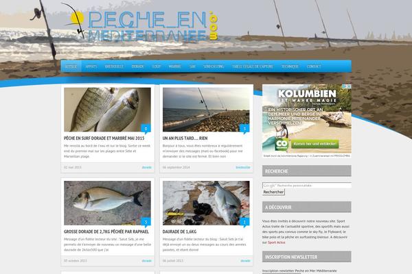 Boulevard theme site design template sample