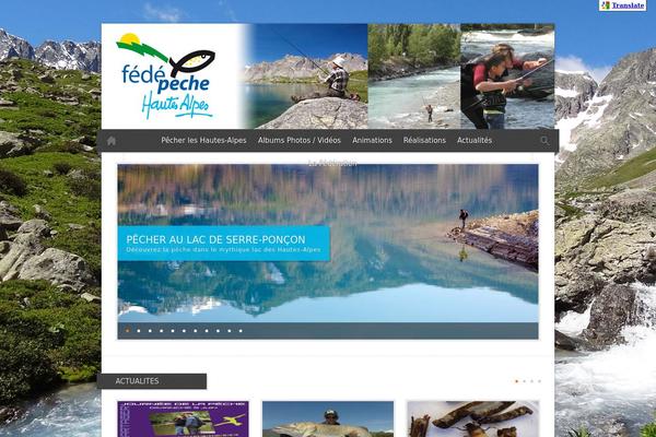 peche-hautes-alpes.com site used Rising