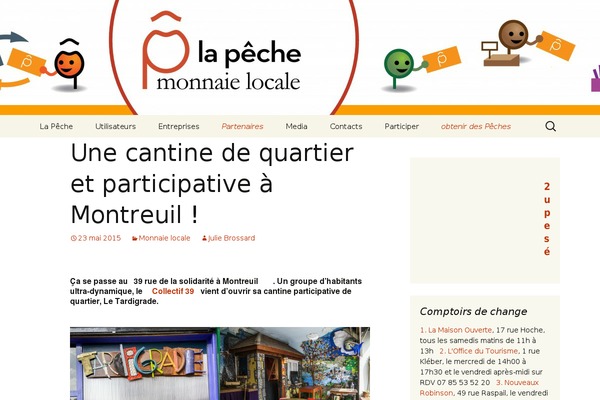 Site using Events Maker by dFactory plugin