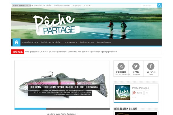 Site using Meks ThemeForest Smart Widget plugin