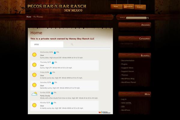 Site using WordPress Content Slide plugin