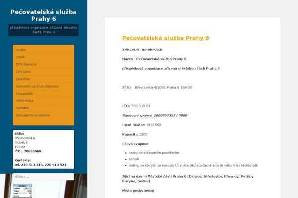Twentyfifteen Child theme site design template sample