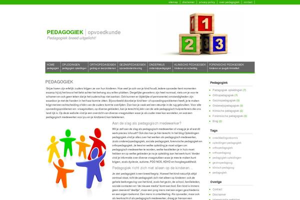 Grid Focus theme site design template sample