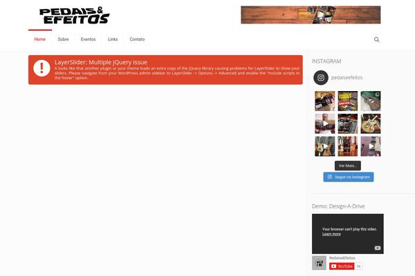 Site using Columns plugin
