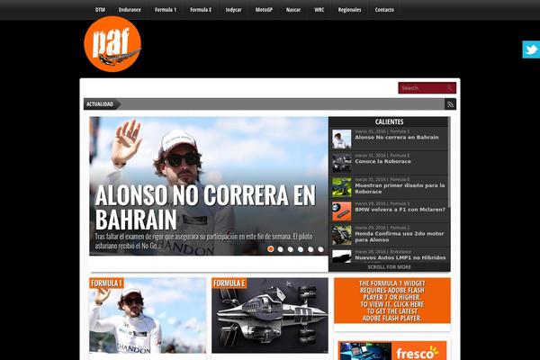 Site using Floating Adsense Bar plugin