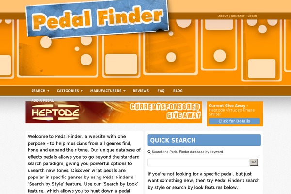 Nexus theme site design template sample