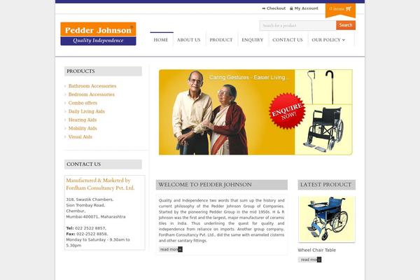 Organic Shop theme site design template sample