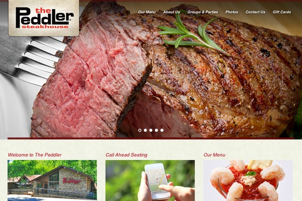 White Rock theme site design template sample