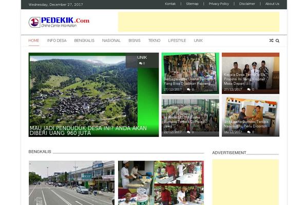 AccessPress Mag theme site design template sample
