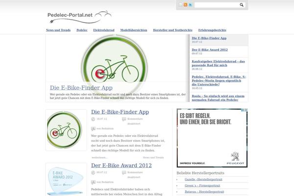 Newscast theme site design template sample