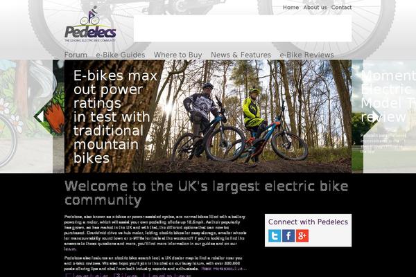 pedelecs.co.uk site used Wp-xpress-theme