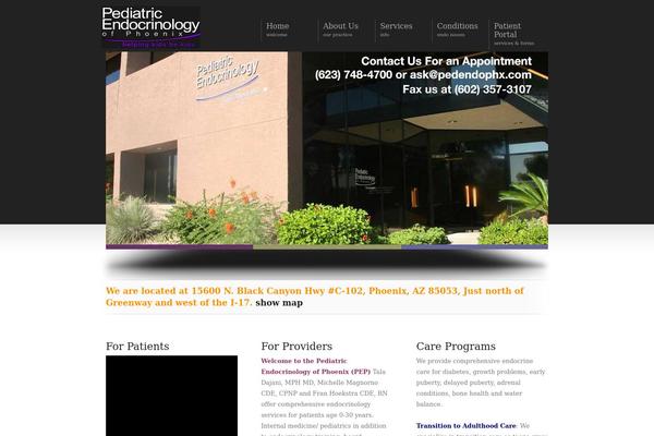 Site using BNS Corner Logo plugin