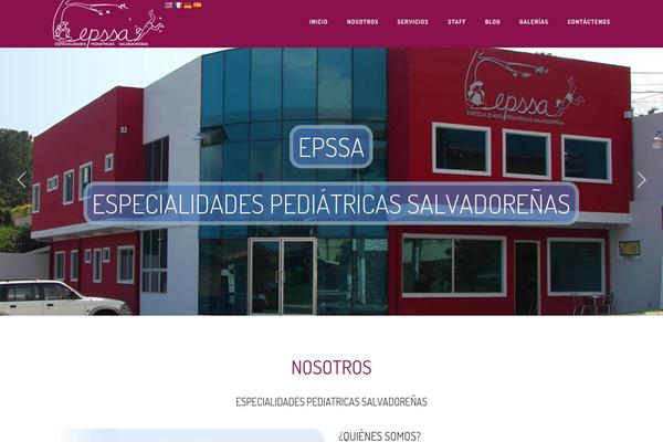 pediatriaelsalvador.com site used Epssa