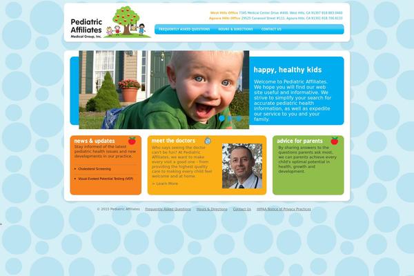 pediatricaffiliates.com site used Peds