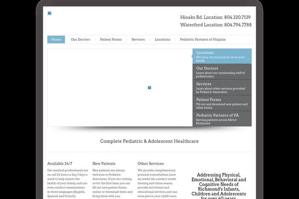 InfoWay theme site design template sample