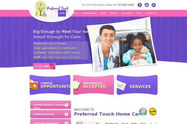 pediatrichomehealth.com site used Preferredtouch