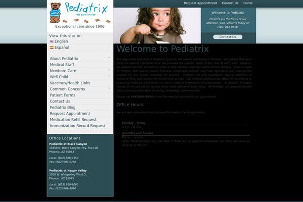Health theme site design template sample