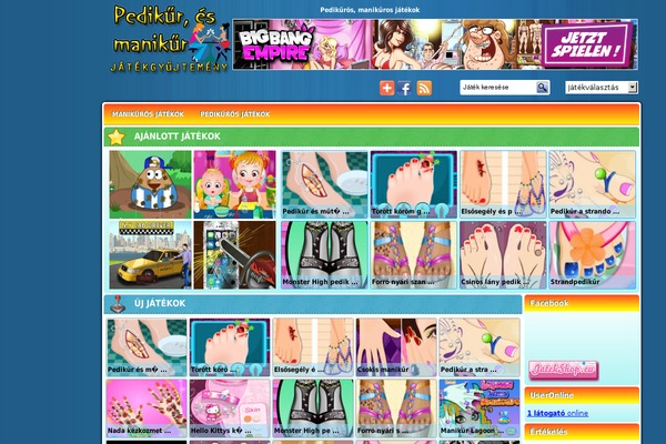 pedikuros.hu site used CoolBlue