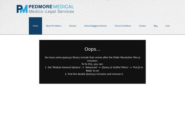 pedmore-medical.com site used Betheme-2