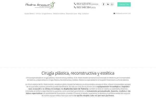 Medical Doctor theme site design template sample