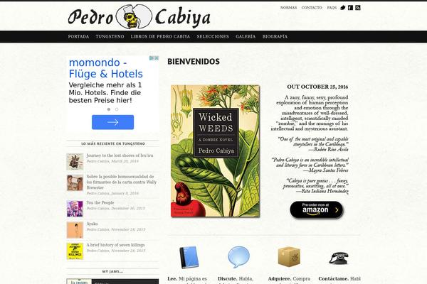 pedrocabiya.com site used Ampersand