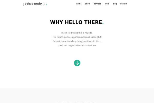 Akin theme site design template sample