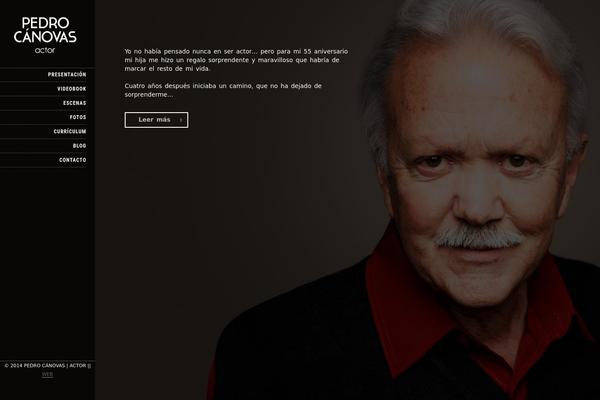 PhotoReactive theme site design template sample