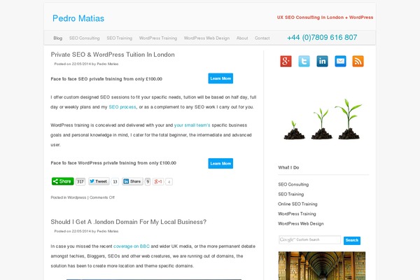 Site using Easy-social-share-buttons3 plugin