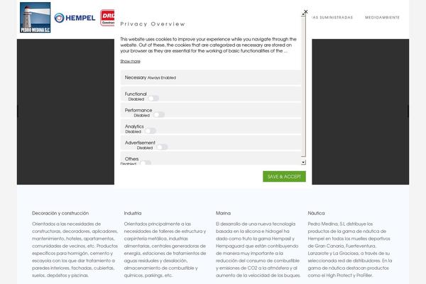 Ronneby theme site design template sample