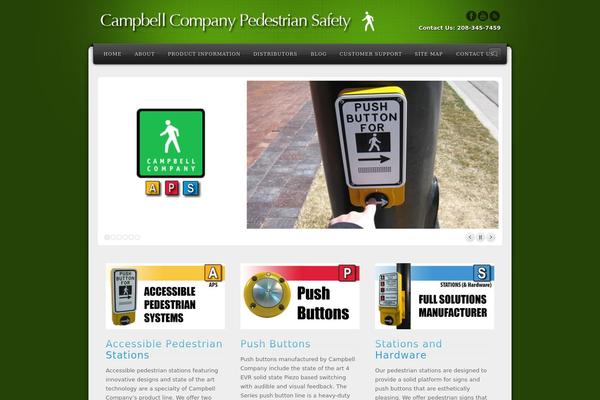 The7 Child theme site design template sample