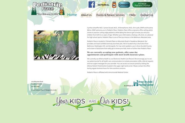 Bizz theme site design template sample