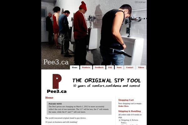 P3 theme site design template sample