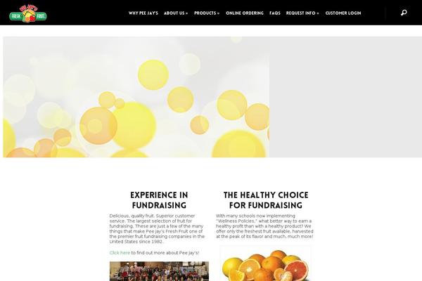 Samsara theme site design template sample