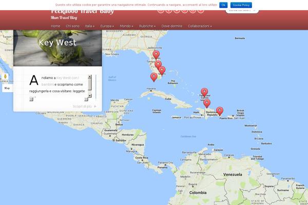 Explorable theme site design template sample