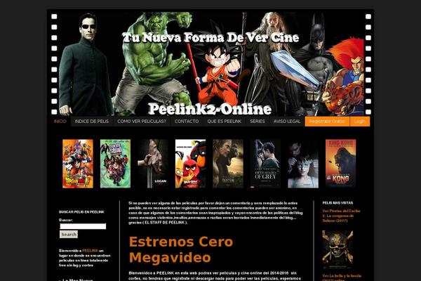 peelink2.org site used Moviescript