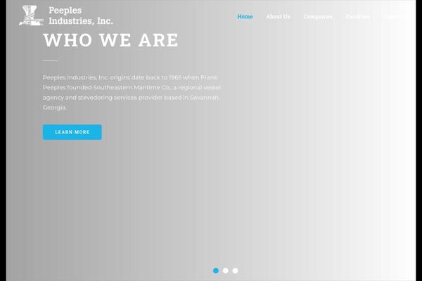 peeplesind.com site used Hjs-blocks