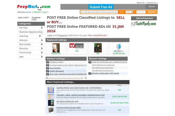 Financedaily theme site design template sample