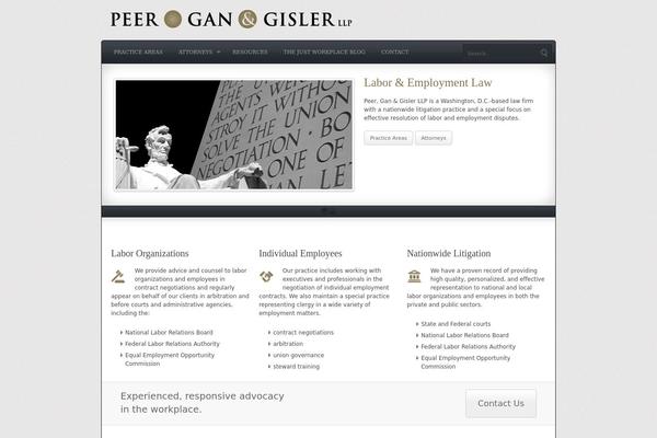 Complexity v2 theme site design template sample